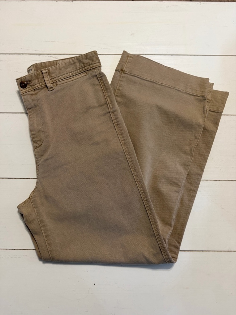 Gap Wide Leg Cropped Jeans
